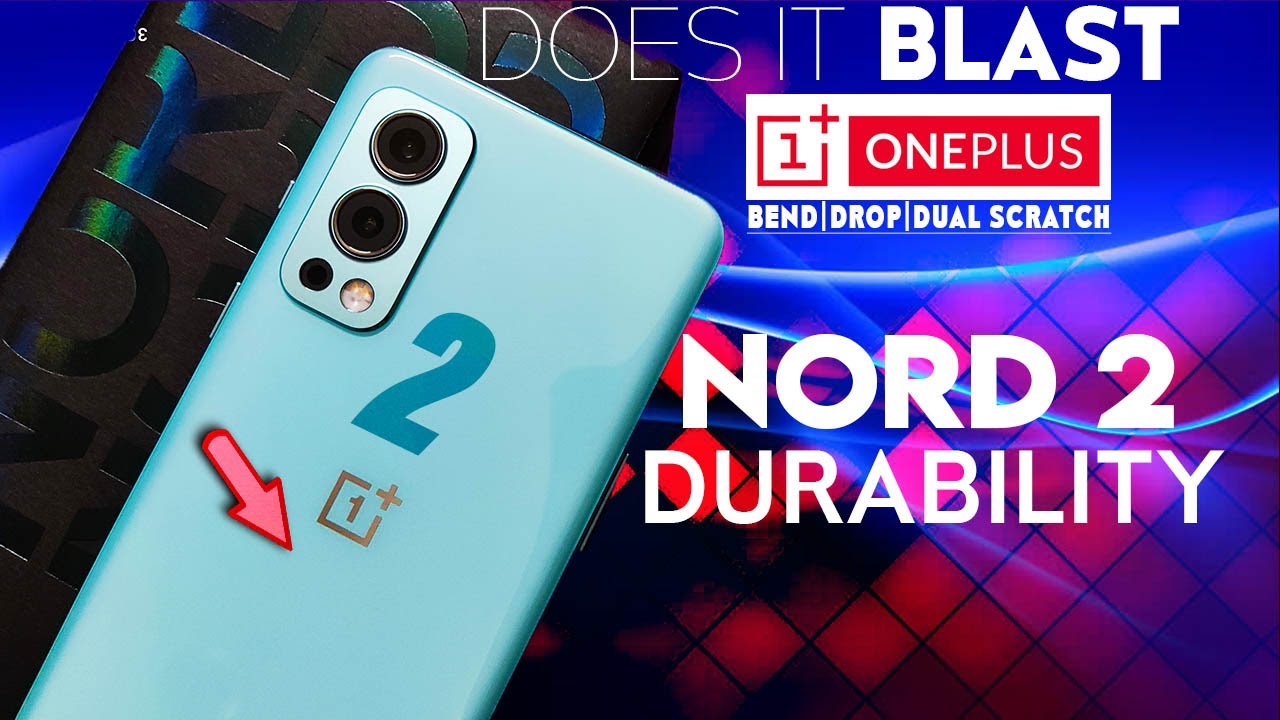 OnePlus Nord 2 5G Durability Test - Weak as Nord 1? Bend Drop Dual Gorilla Damage Test