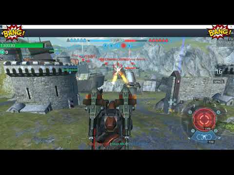 War Robots!!! Butct в бою!!! Воина роботов!!!