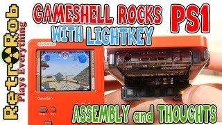 Gameshell LightKey Assembly and Install: Playstation Like a Boss!