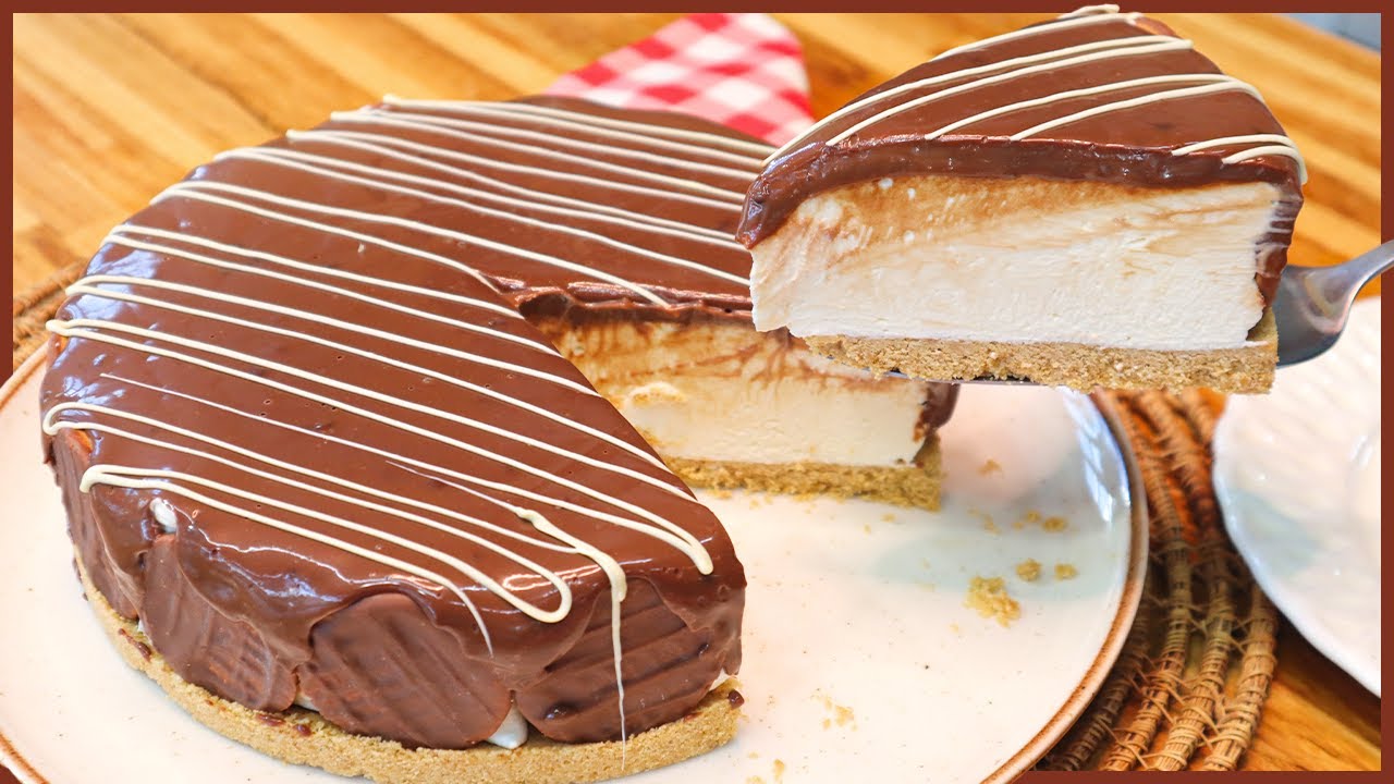 Sem GELATINA - Sem OVOS - TORTA HOLANDESA SUPER CREMOSA E DELICIOSA I Receitas de Pai