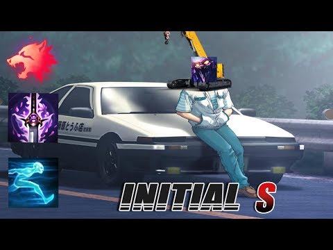 Initial D Skarner-League Of Legends Funny Montage