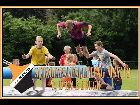 Seizoenafsluiting MSV'19 C, D en E jeugd