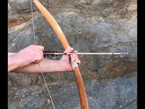How to Shoot a Bow Ishi Style