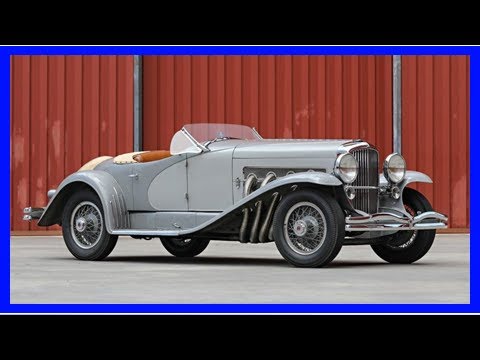 $22 million Duesenberg is the most expensive American car ever sold at auction | k production chann