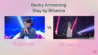 Rebecca Armstrong ||Stay - Rihanna|| [cover] 13 vs. 20 years old