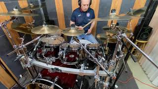 never stop believing  christopher cross drum cover