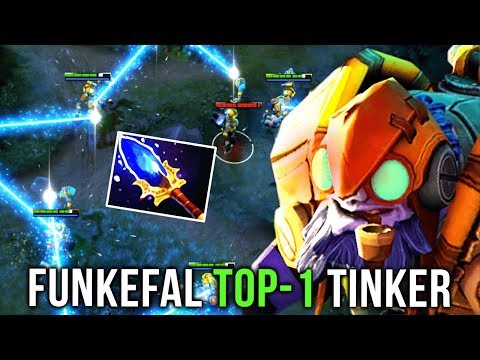 Funkefal TOP-1 Tinker Dotabuff - Back To His Signature Hero - EPIC Gameplay Compilation - Dota 2