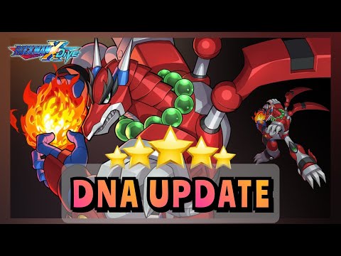 ROCKMAN X DIVE | MAGMA DRAGOON 5* DNA UPDATE