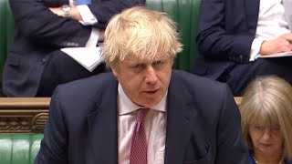Boris Johnson told off by House of Commons Speaker for sexism