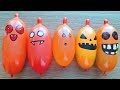 Making Slime with Funny Balloons - Halloween Edition