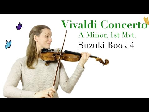 Vivaldi Concerto in A Minor - Suzuki Book 4