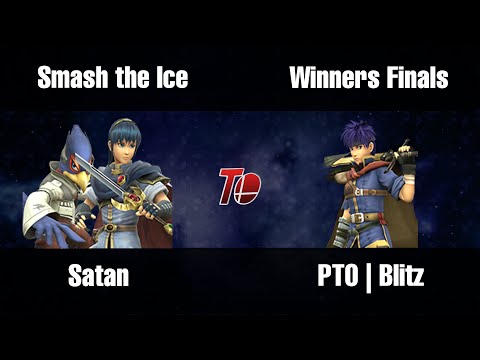 Smash the Ice - Satan (Marth, Falco) vs PTO | Blitz (Ike) - Winners Finals