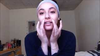 التخلص من الشعر في الوجه بالخيط و تبييد شعر الوجه.  اسهل  طريقة