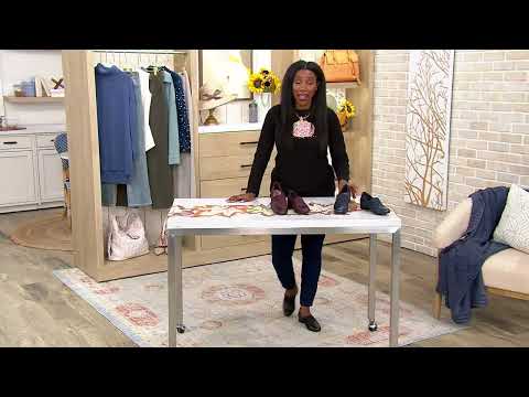 Clarks Collection Leather Slip-On Shoe - Juliet Gem on QVC