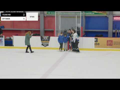 Blainville Ringette Tournament - U16A - Ottawa Ice vs. Team New Brunswick - 2025-11-16
