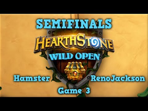 Hamster vs RenoJackson game 3 | Semifinals | Hearthstone Wild Open 2018