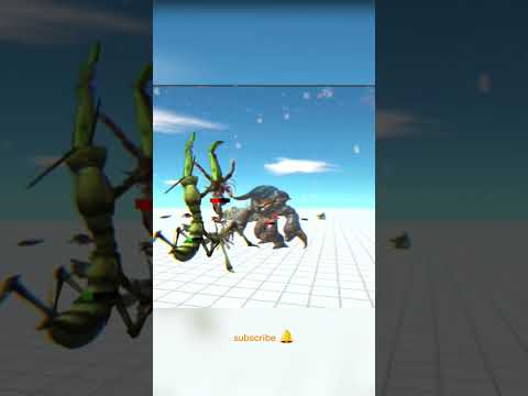 Giant Invertebrates vs Alien Exotica - Animal Revolt Battle Simulator