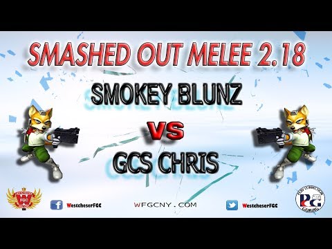Smashed Out Melee V2.18 - Smokey Bluntz Vs. GCS Chris - Winners Quarter Finals