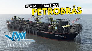 Plataformas da Petrobrás - Bacia de Santos video