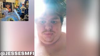 xQc reacts to Jesseh face reveal on stream