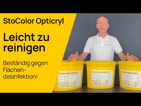 StoColor Opticryl - Abwischbare Wandfarbe!