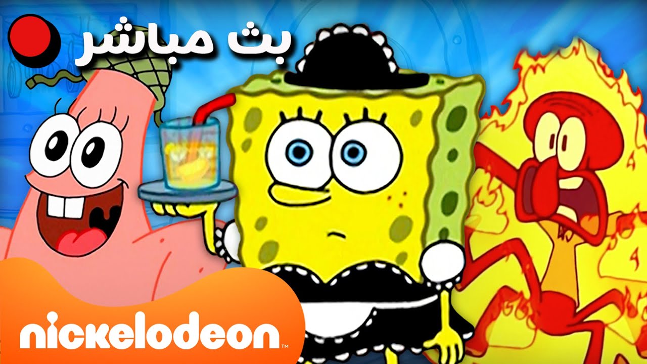 🔴 مباشر: سبونج بوب - أفضل حلقات الموسم الثالث! | سبونج بوب | Nickelodeon Arabia