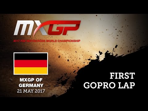 First GoPro Lap with Jeremy SEEWER_MXGP of Germany, Teutschenthal 2017 #Motocross