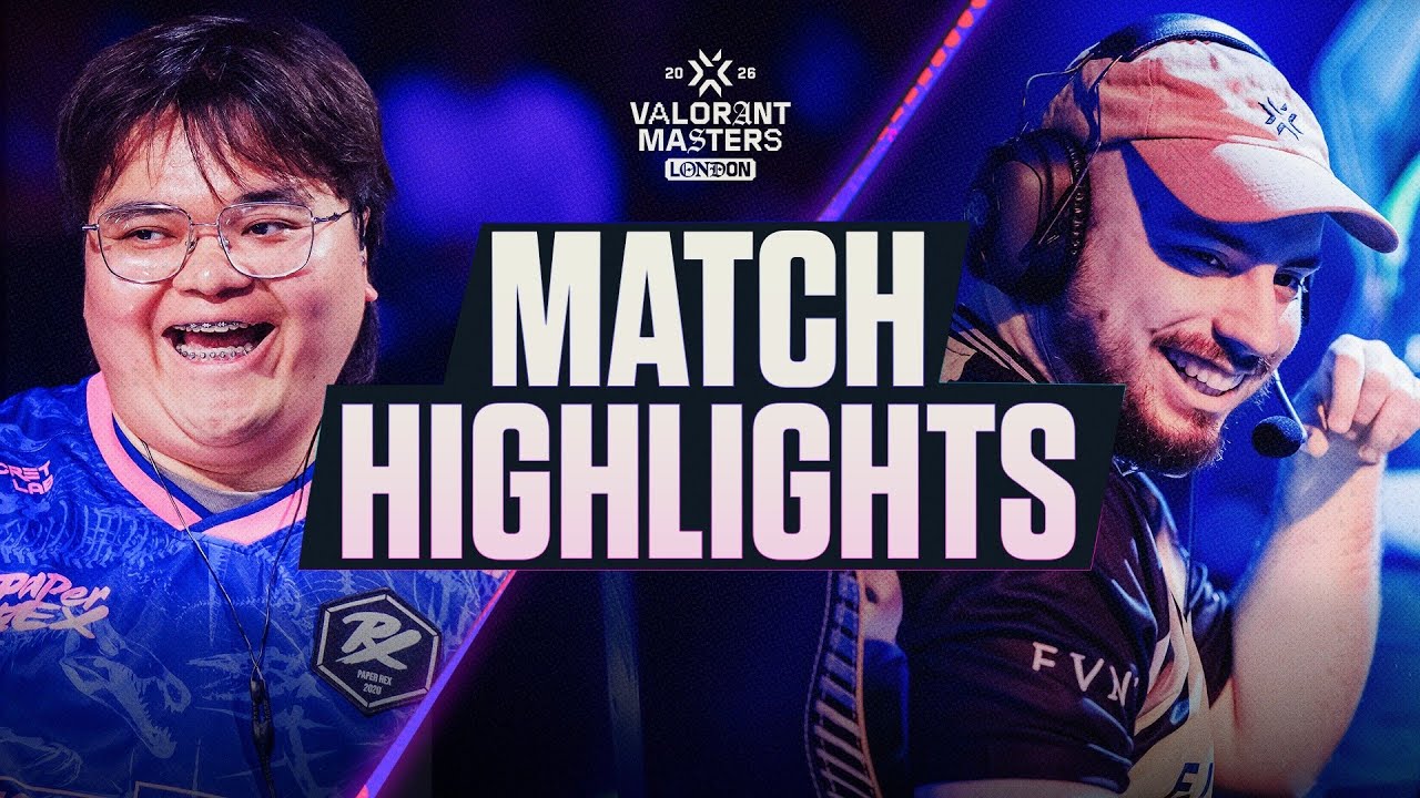Paper Rex Edge Team Vitality 2-1 to Reach VALORANT Masters London Upper Bracket Final