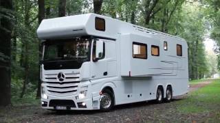 Mercedes süper teknoloji karavan üretti !