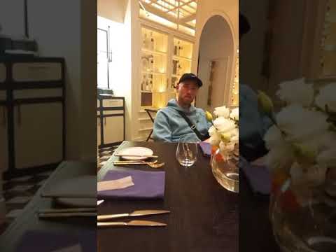 Diho w restauracji z Malikiem i King Bibic