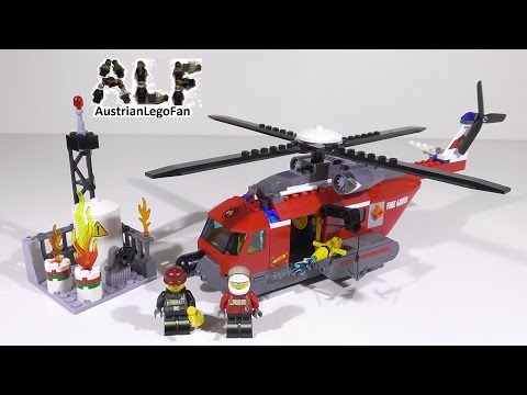 Vidéo LEGO City 60010 : L'hélicoptère des pompiers