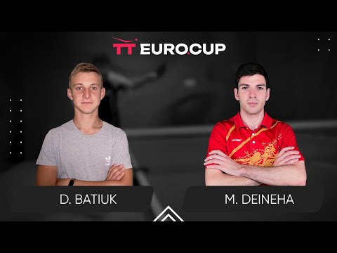 16:20 Dmytro Batiuk - Maksym Deineha  31.10.2023 TT Euro.Cup Ukraine Master TABLE 3