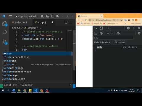 Javascript String Methods 8 Fast Coding Shorts