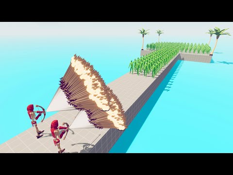 Zombie 100 Units vs God Units - Totally Accurate Battle Simulator TABS