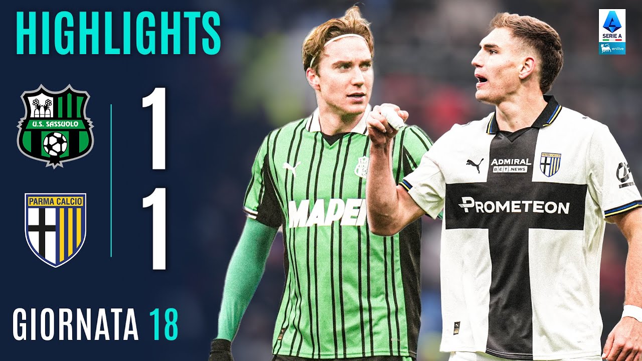 SASSUOLO-PARMA 1-1 | HIGHLIGHTS | 18ª GIORNATA | SERIE A ENILIVE 2025/26
