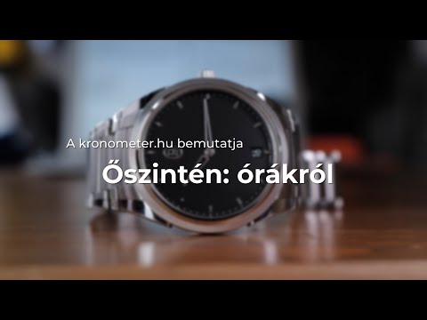 RENDHAGYÓ epizód a kvarc kronográftól a SVÁJCI KÜLÖNLEGESSÉGIG I Őszintén: órákról
