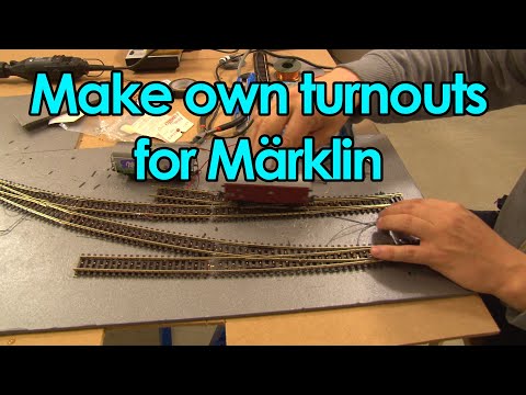 Convert DC turnouts to use in Märklin layouts