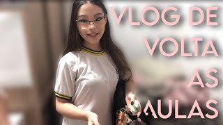 Vlog de volta as aulas(em uma escola nova)