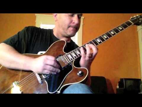 Ryan Bottoms - Gibson ES-150 - Backing Track Solo