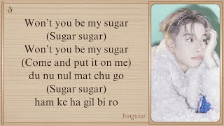 Download lagu JUNGWOO 'SUGAR' Easy Lyrics mp3