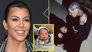 Kourtney Kardashian Shared Some Adorable Photos of Son Rocky With Husband Travis Barker!😍