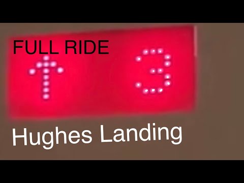 2015 ThyssenKrupp Synergy MRL Traction Elevators at 3 Hughes Landing, The Woodlands, TX (Full Ride)