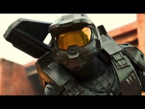 Master Chief superhero landing