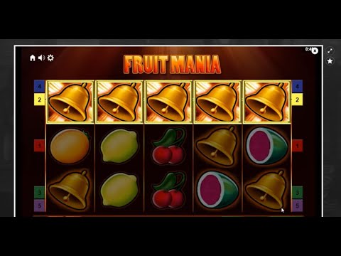 Fruit Mania - By Gamomat - BET 5$ - Energy Casino