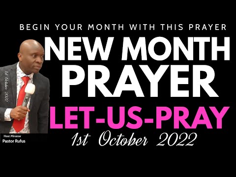 New Month  Breakthrough Prayer // 1st October  2022 // - Pastor Rufus