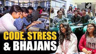 Bhajans Amid Coding Pressure: Engineering Students in Gujarat Find a New Stress Buster
