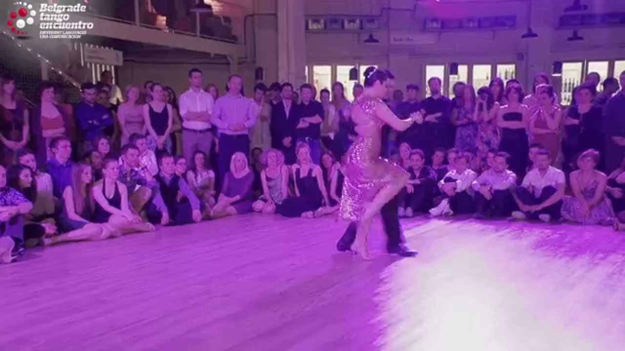 Fernando Sanchez y Ariadna Naveira @ Belgrade Tango Encuentro 2015 (2/4)
