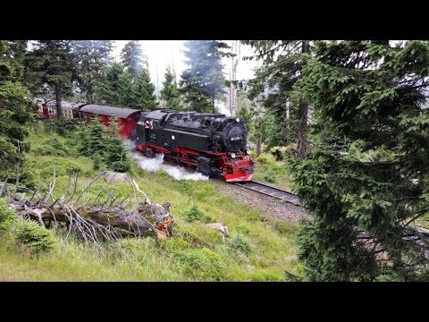Herrlicher, lauter Dampfloksound bis hinauf zum Brocken (Teil 2)