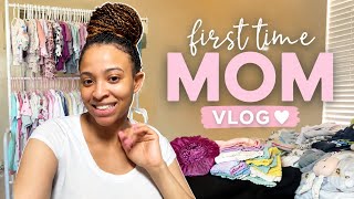 PREGNANT MOM VLOG | Nesting Is Getting REAL 🤰🏽👶🏽💕 
