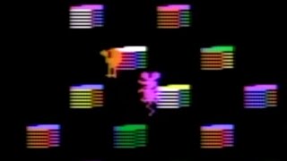 Qbert's Qubes Atari 2600 Gameplay
